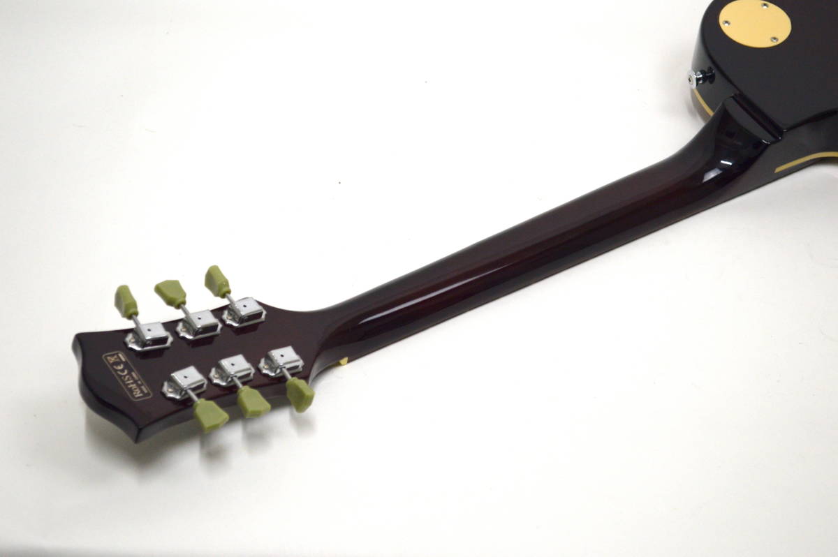 PLAYTECH LP-500 PREMIUM Quilt Top P-90 PLAYTECH エレキギター LP