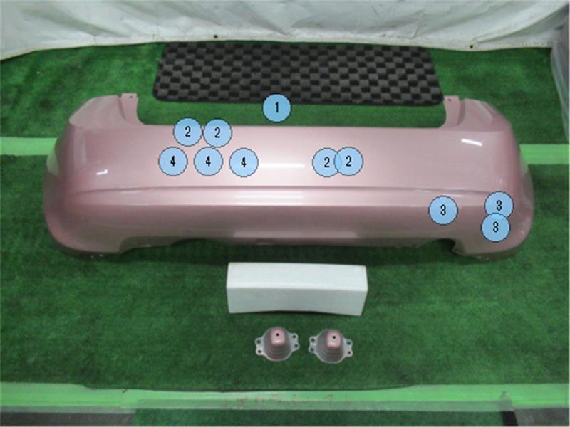 日産 純正 ノート 《 E12 》 リアバンパー 85022-3VA1D P60100-21002376