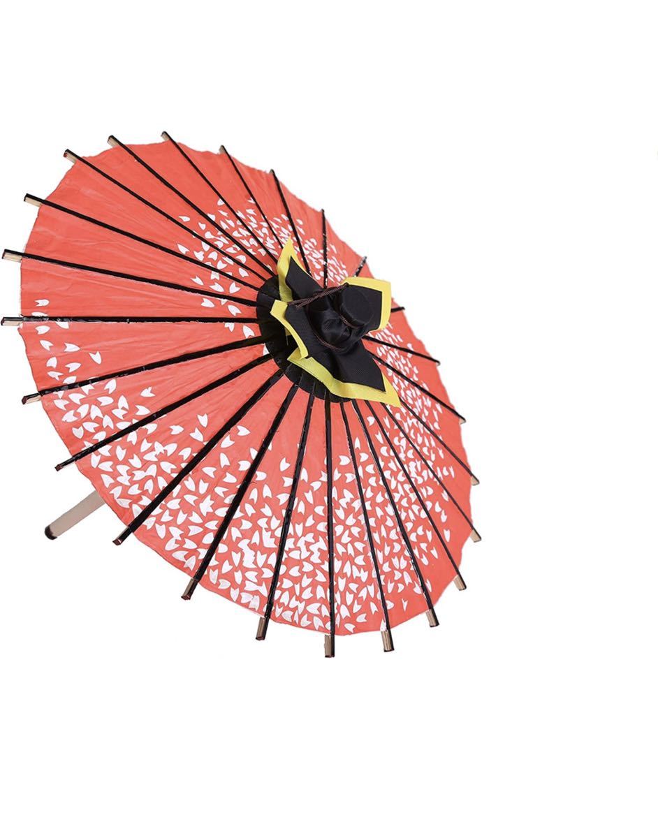 ミニ和傘セット 2本入り 直径31cm インテリア プレゼント傘 ( 紫桜渦＆