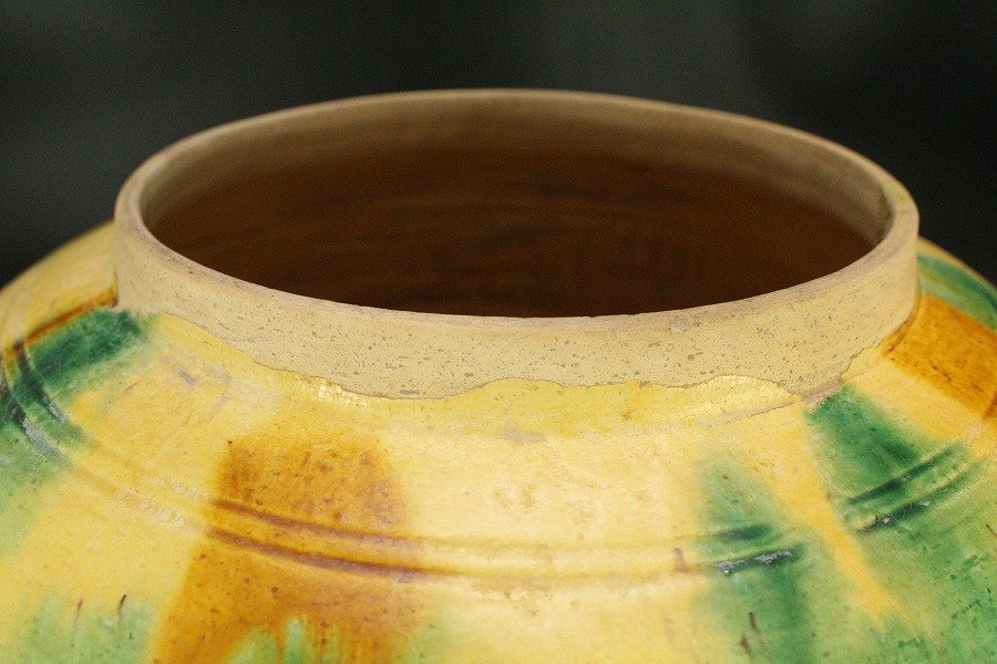 銀閣】中国美術 唐三彩 蓋壷 高46.5cm 旧家蔵出(ZD954) | PIOUSTEC.COM