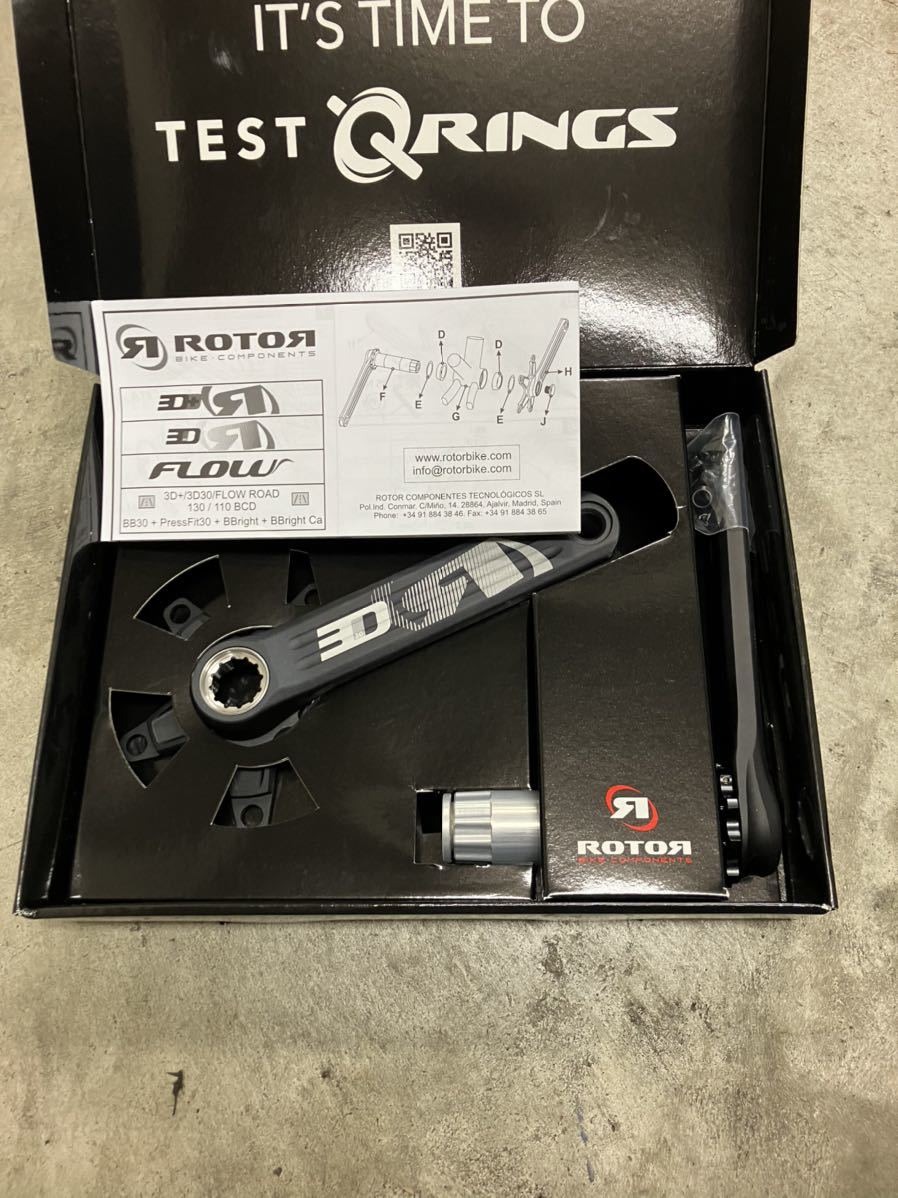 ROTOR CX1 クランク pcd110 172.5mm ローター フロントシングル