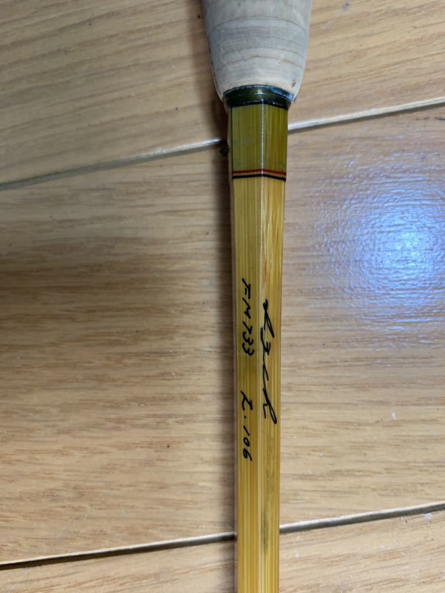 IZCH アイザック バンブー フライロッド Fm733
