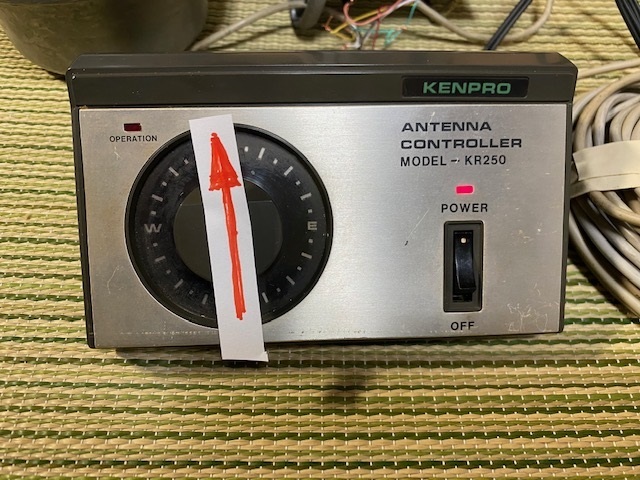 ケンプロの小型アンテナローテーター KR-250です。(アンテナ)｜売買