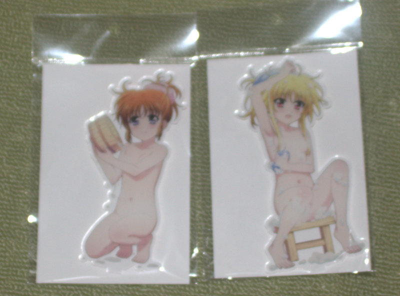 C101、コミケ101//卵屋//アクリルスタンド2種類 フェイト なのは