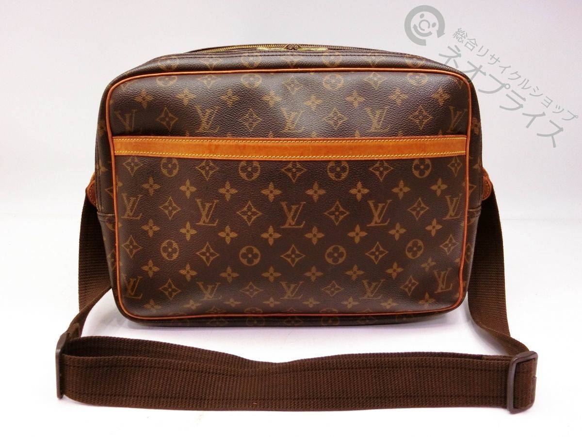 ◆S4538 ルイヴィトン モノグラム リポーターGM ショルダー バッグ