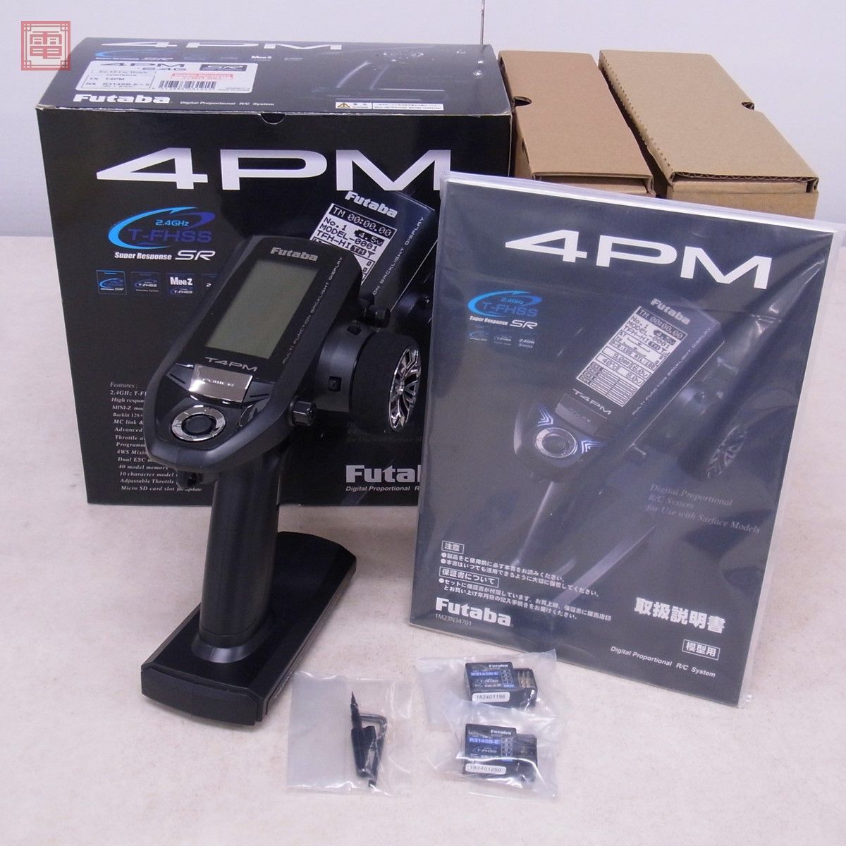  フタバ デジタルプロポ RCシステム 4PM 2.4GHz T-FHSS + R334SBS-E 受信機 2個 Futaba 通電のみ確認済 20(プロポセット)｜売買されたオークション情報、yahooの商品情報をアーカイブ公開 - オークファン プロポセット