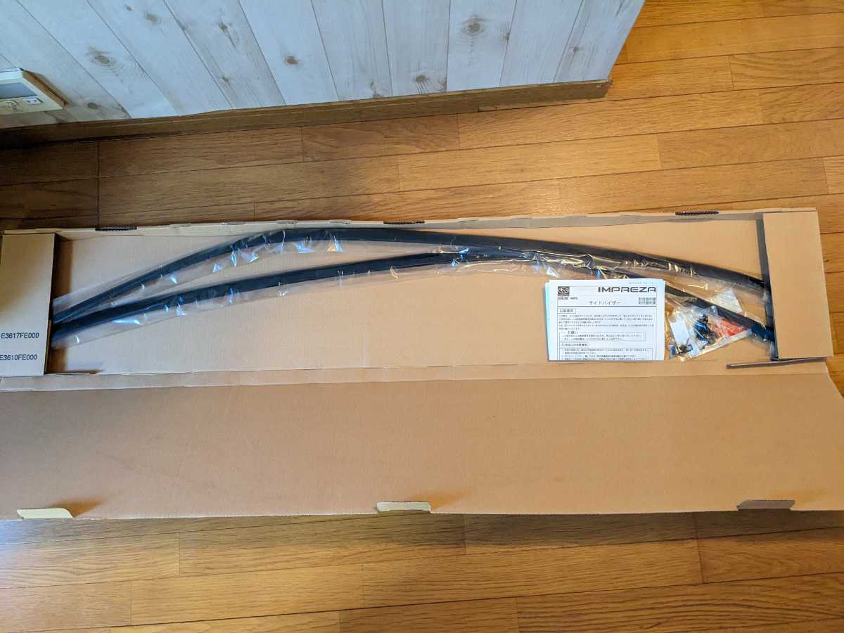 スバル純正バイザー GDB E3617FE000の入札履歴 - 入札者の順位