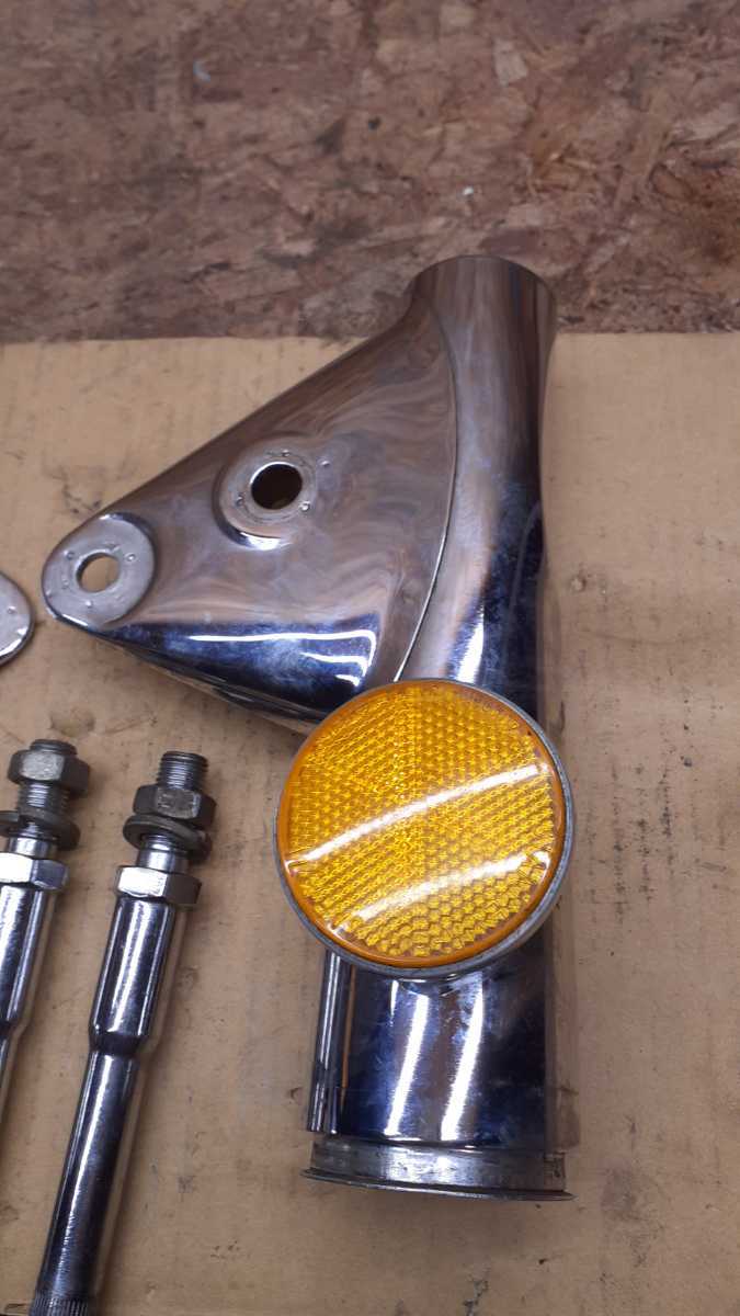 CB750K0 K1K2K3K4 CB750FOUR ヘッドライトステー 当時物 ライトステー