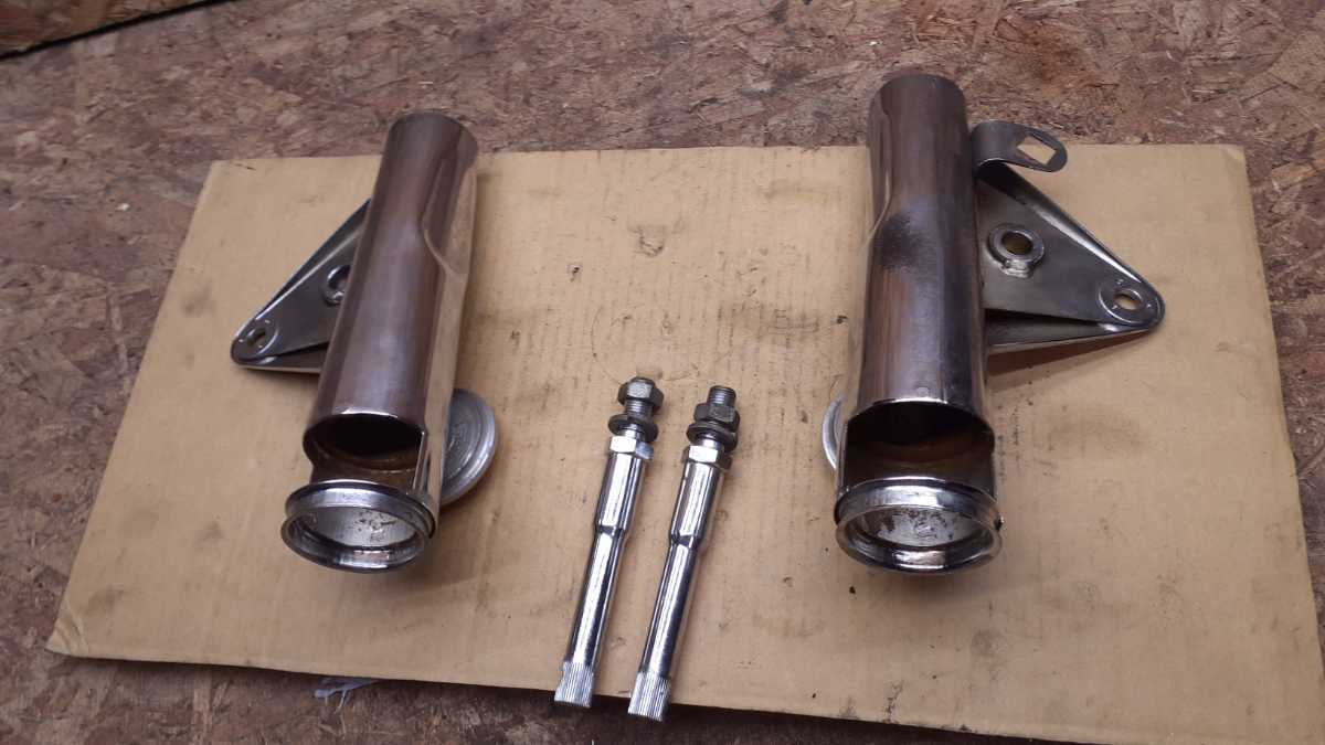 CB750K0 K1K2K3K4 CB750FOUR ヘッドライトステー 当時物 ライトステー