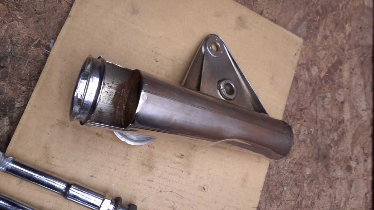 CB750K0 K1K2K3K4 CB750FOUR ヘッドライトステー 当時物 ライトステー