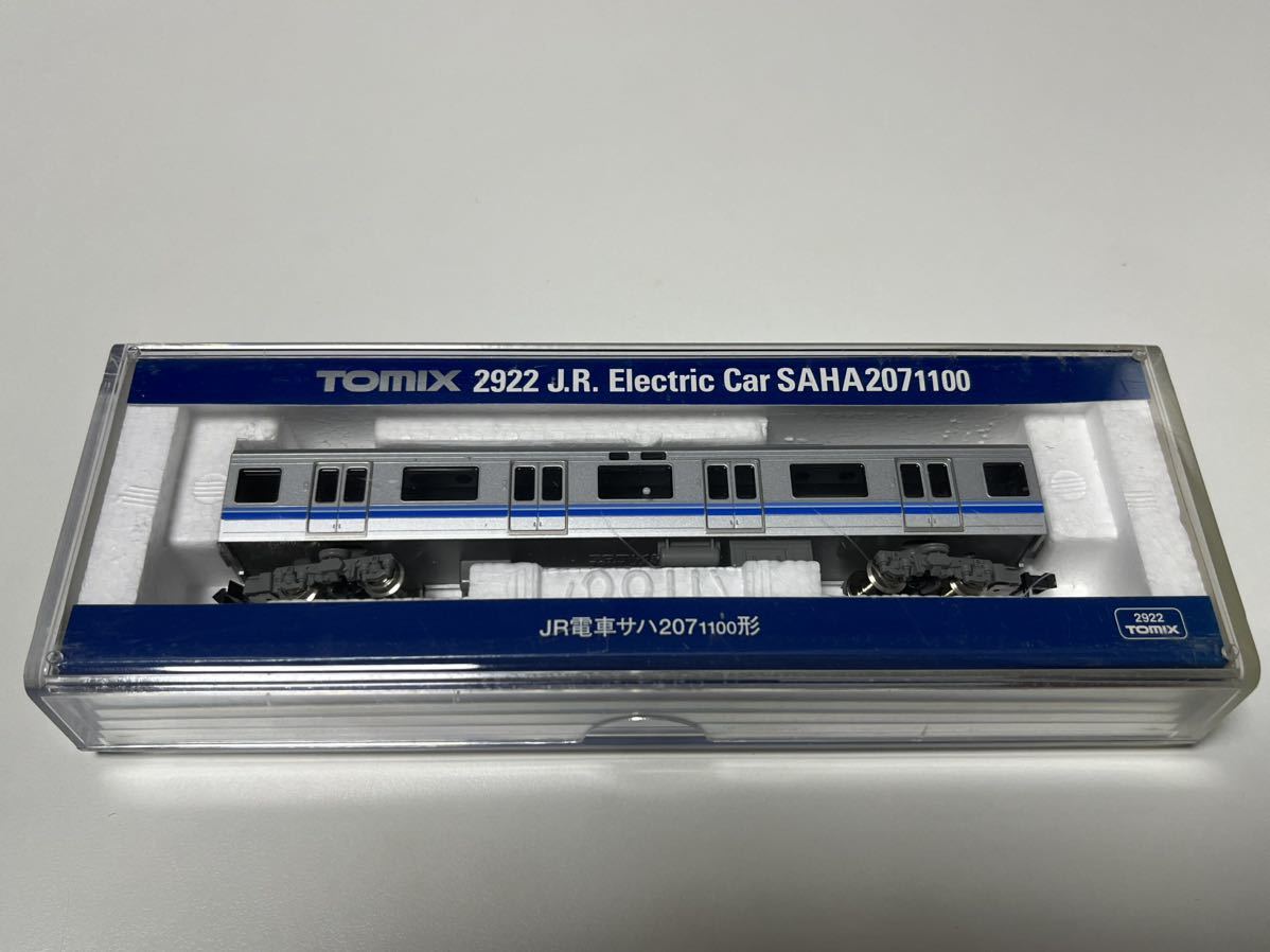 TOMIX 2922 JR電車 サハ207 1100形 （その1）☆JR西日本 207系旧 