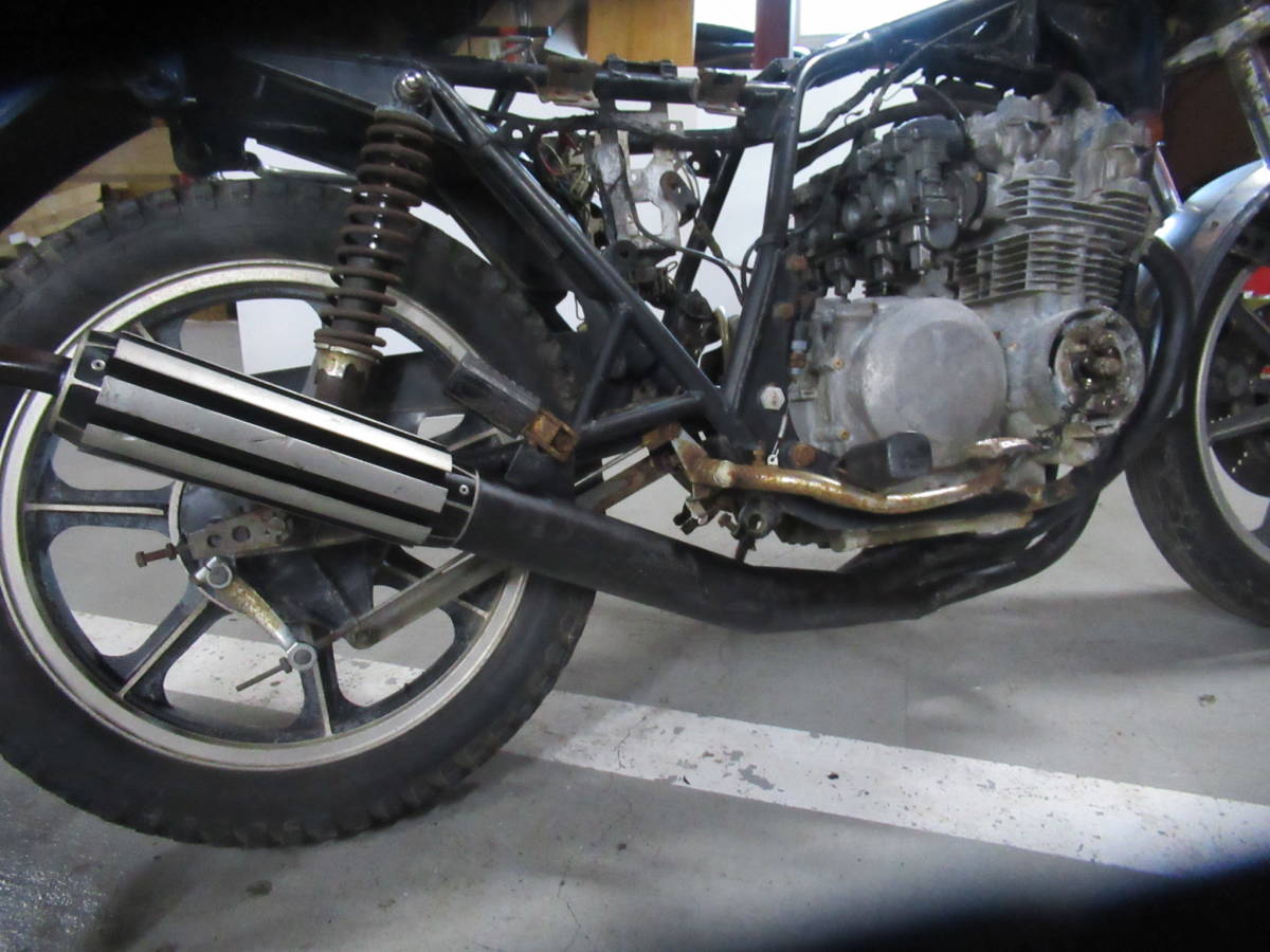 Z400FX Z400GP 当時物 - Z550FX モリワキフォーサイト ショート管 