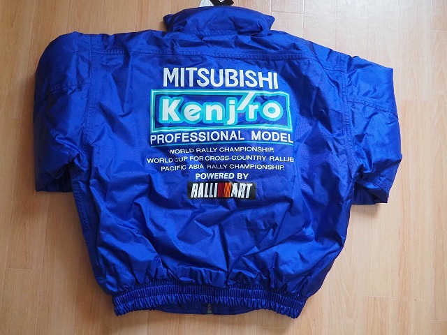 ☆当時物 新品 三菱ラリーアート RALLI ART kenjiro ナイロン 