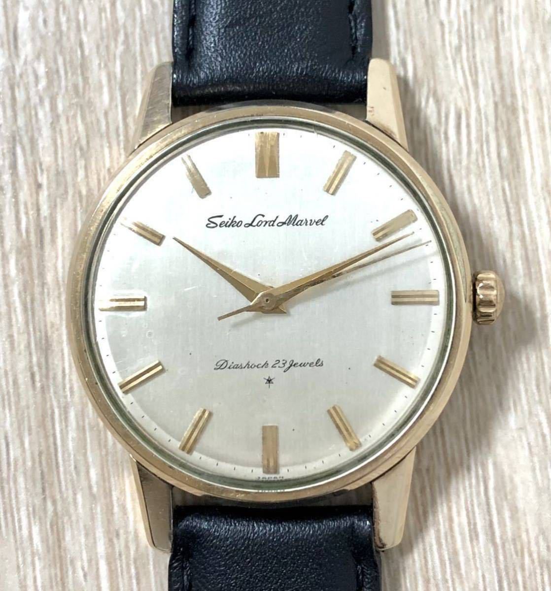 稼働品 セイコー ロードマーベル】美品 SEIKO LORD MARVEL Diashock