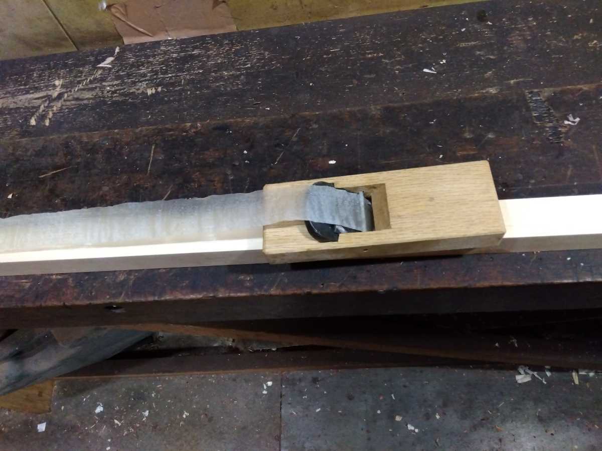 豆鉋銘朝弘、即使可大工道具建築細工家具、