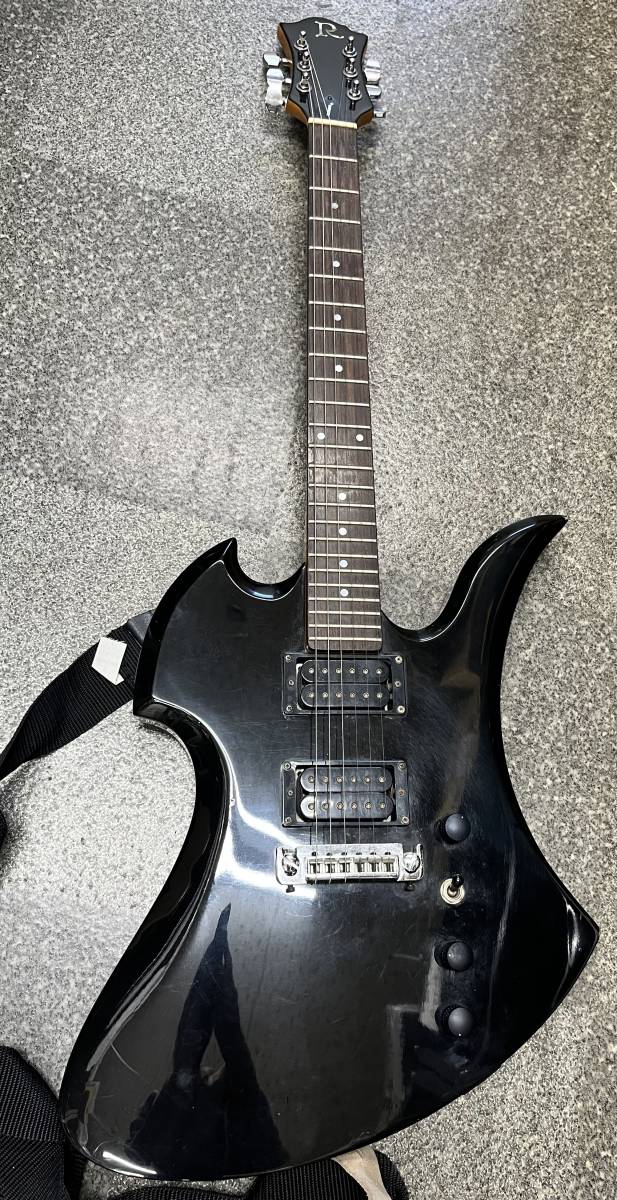 【25652.0104F】中古品☆ B.C.Rich MOCKINGBIRD エレキギター　ブラック　動作未確認　