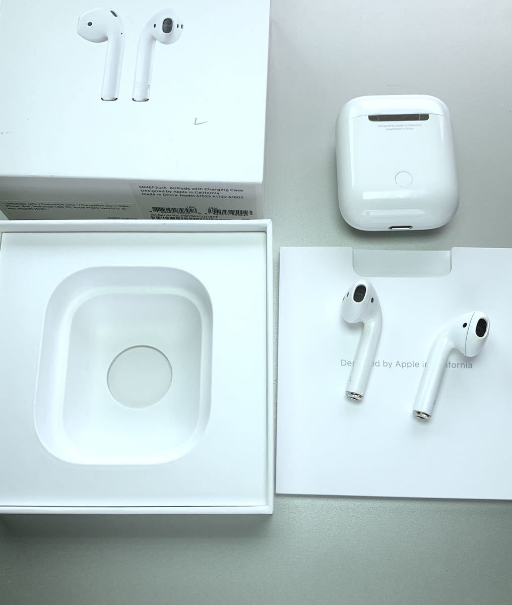 Apple AirPods 第一世代イヤホンセットMMEF2J/A エアーポッズ 正規品