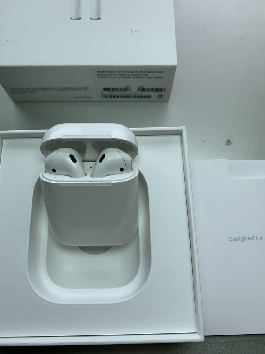 Apple AirPods 第一世代イヤホンセットMMEF2J/A エアーポッズ 正規品