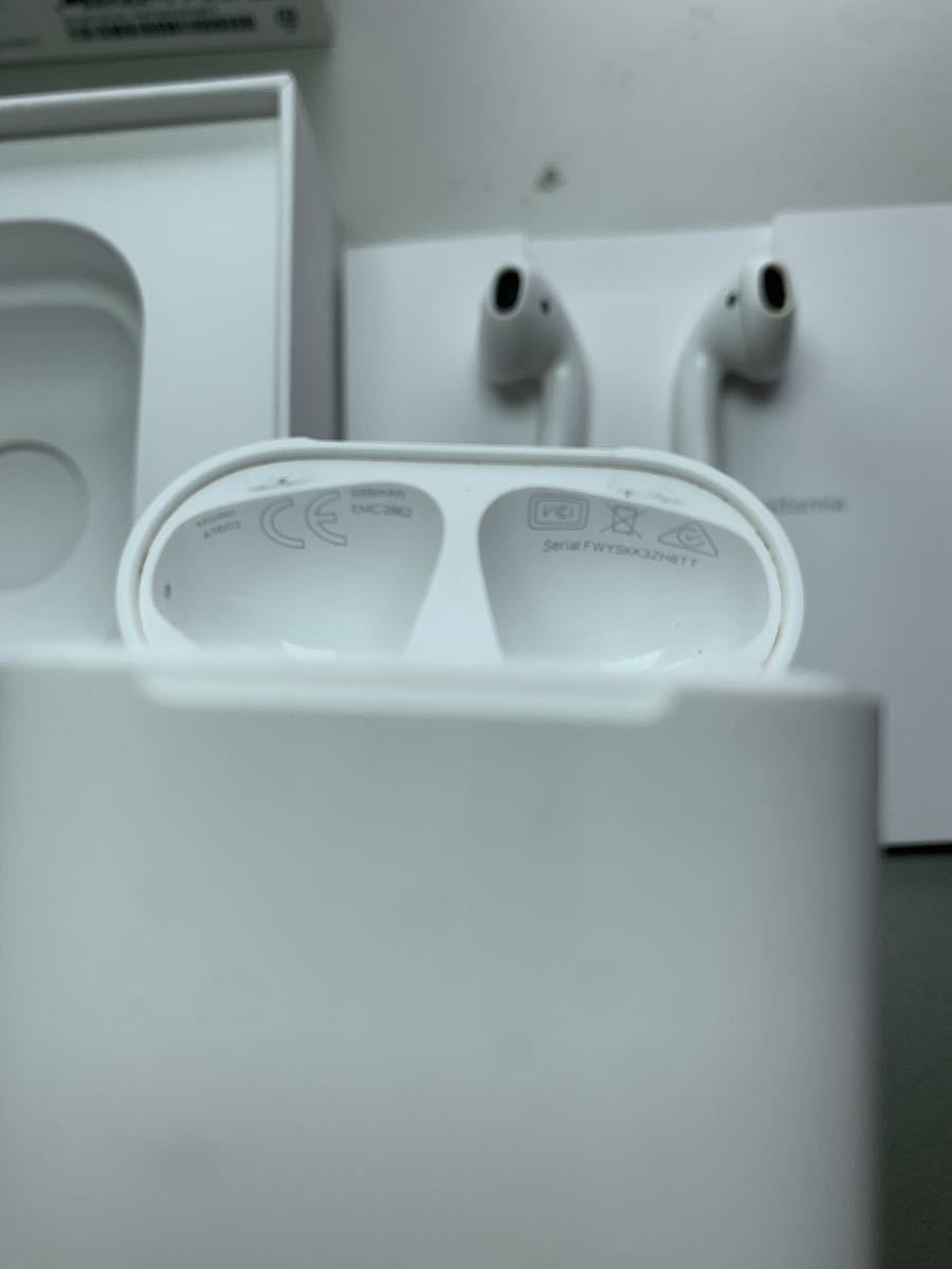 Apple AirPods 第一世代イヤホンセットMMEF2J/A エアーポッズ 正規品