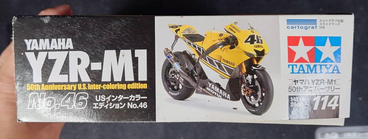 タミヤ 1/12 ヤマハ YZR-M1 USインターカラーエディション No.46