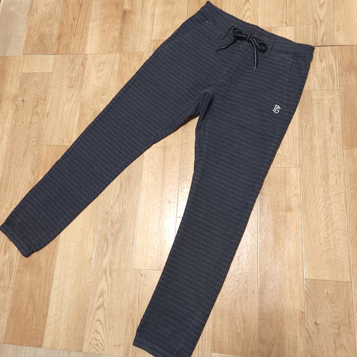 新品タグ付/定価2.1万/近年モデル/M〜L パーリーゲイツ ボーダー 男女兼用 正規品 良品 PEARLY GATES パーリーゲイツ メンズ ジョガーパンツ