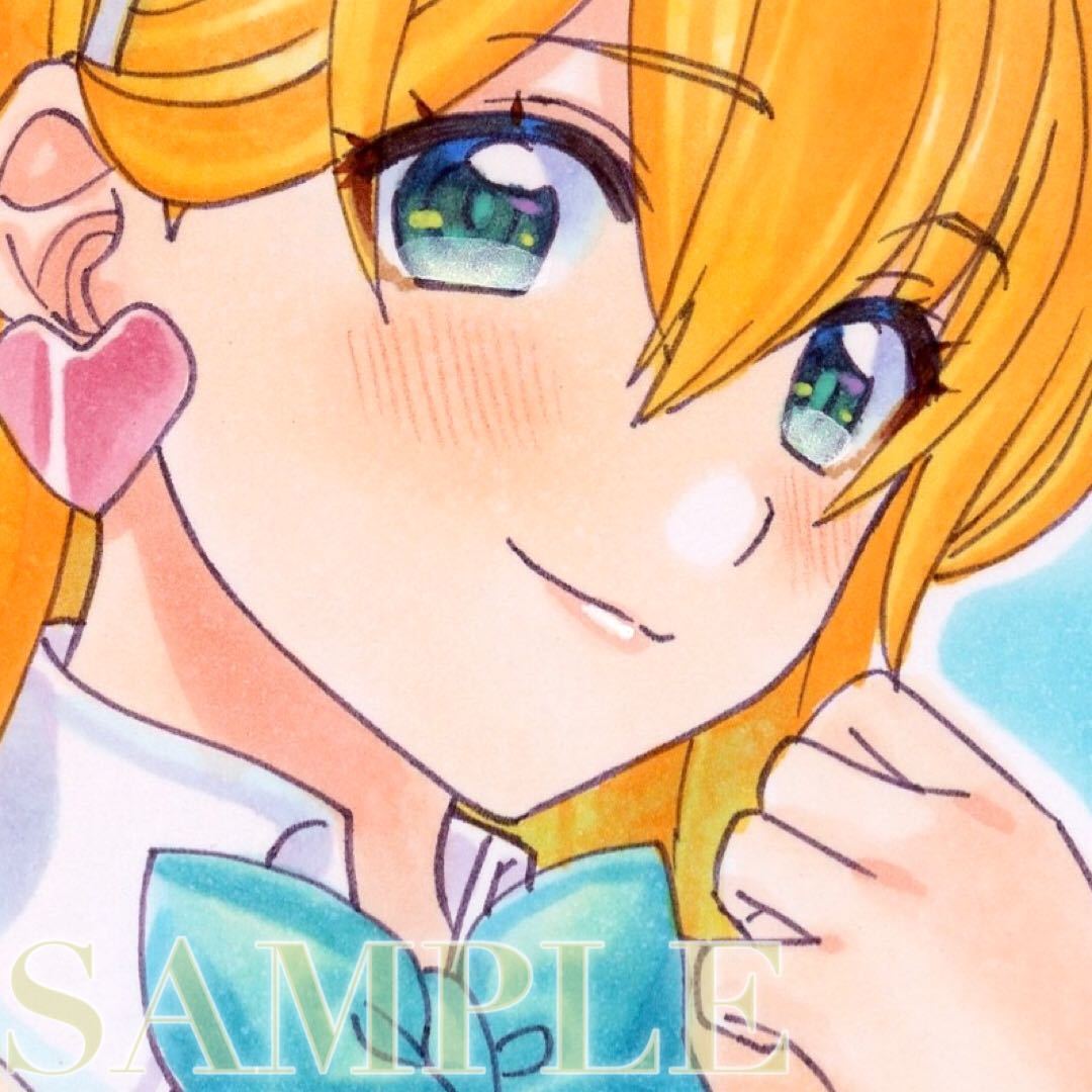 オリジナル手描きイラスト ◆ ホワイトバニー