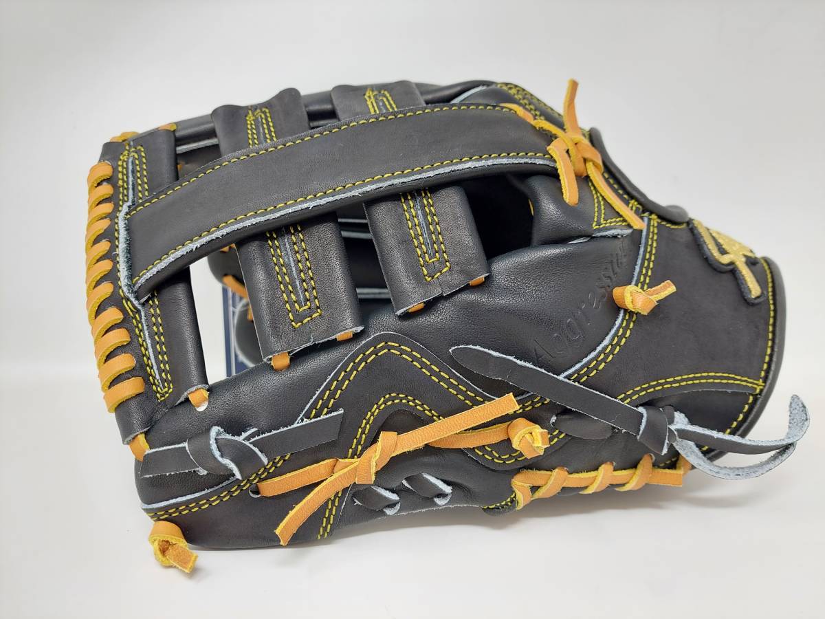 久保田スラッガー 硬式グラブ 外野手用 左投げ KSG-SPV ブラック×タン 