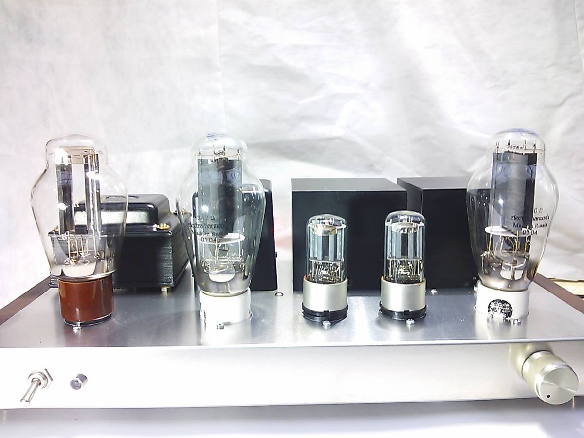 300B シングル アンプ （300Bは付属せず）自作 300B シングル アンプ