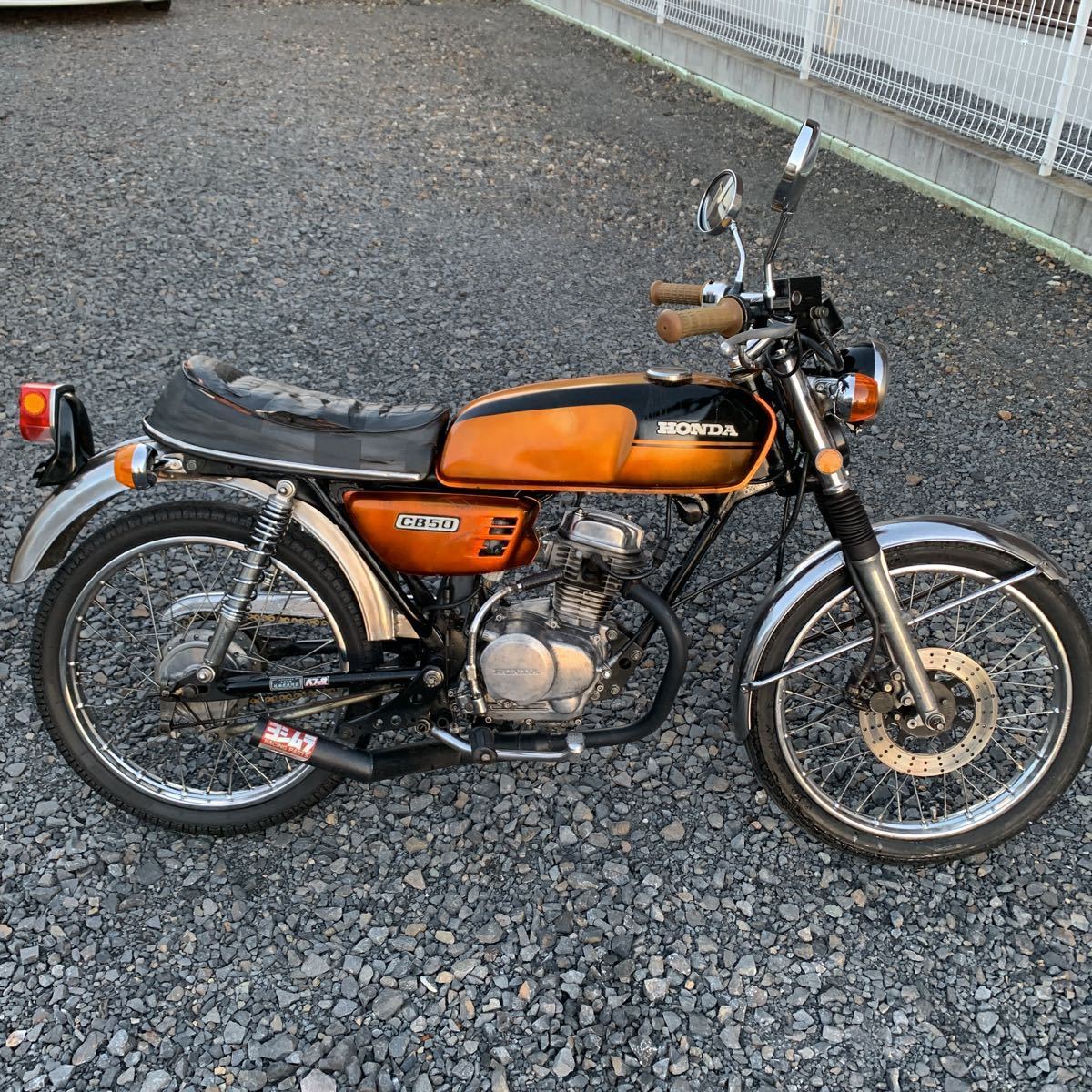 1971 ホンダ CB50 初期型 ゴールド OH済み 80ccボアアップ 実働車 旧車 