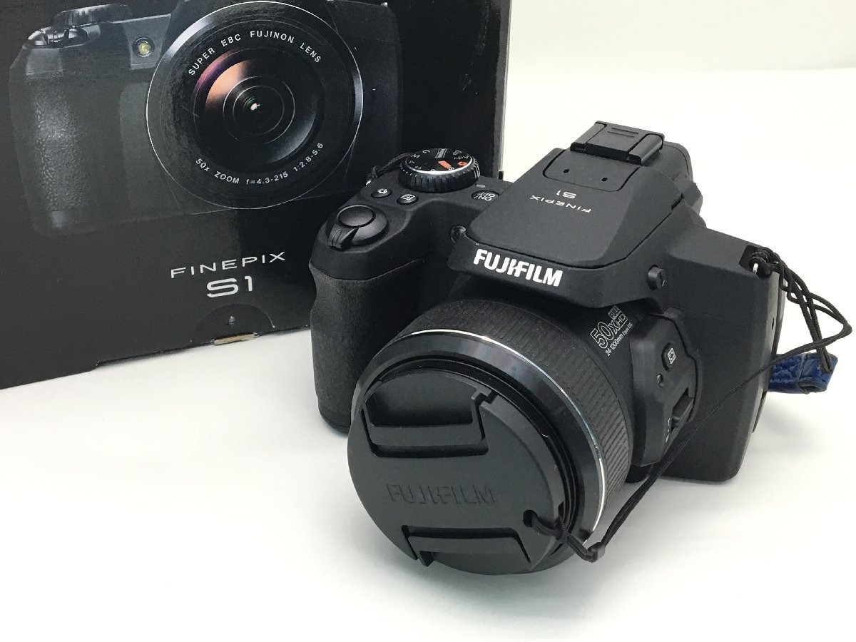 FUJIFILM FINEPIX S1/SUPER EBC FUJINON LENS 50x ZOOM f=4.3-215 1:2.8-5.6 デジタルカメラ ジャンク 箱付き 中古【sw0103019】