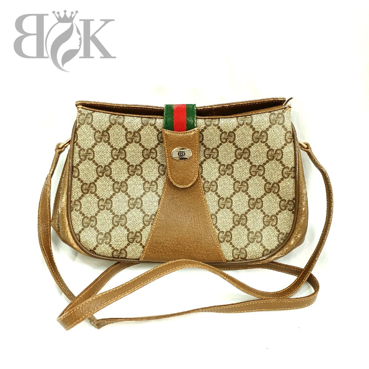 宮209 グッチ オールドグッチ ショルダーバッグ レザー ジャンク GUCCI オールドグッチ ショルダーバッグ レザー 黒 GUCCI 宮209 グッチ