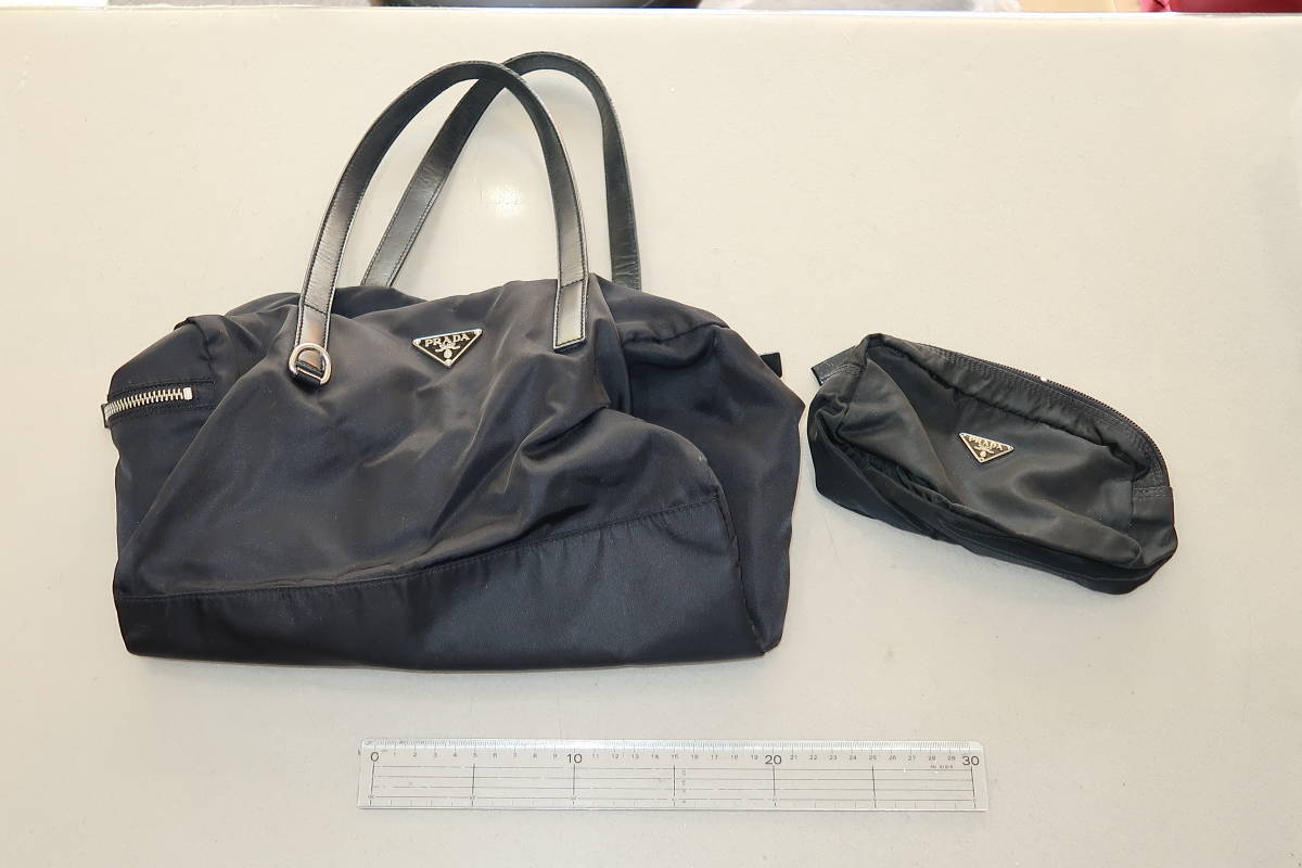 □□PRADA プラダ ナイロン ハンドバッグ＆ポーチ□□ | 1STSSS.COM