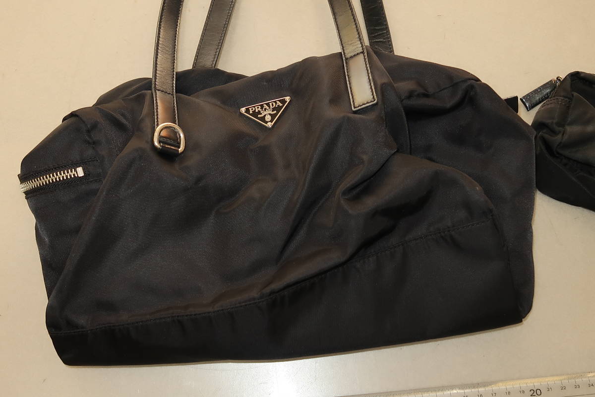 □□PRADA プラダ ナイロン ハンドバッグ＆ポーチ□□ | 1STSSS.COM