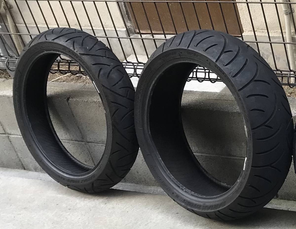 ☆ -ブリヂストン バトラックス BT021 120/70zr17 180/55zr17 セット