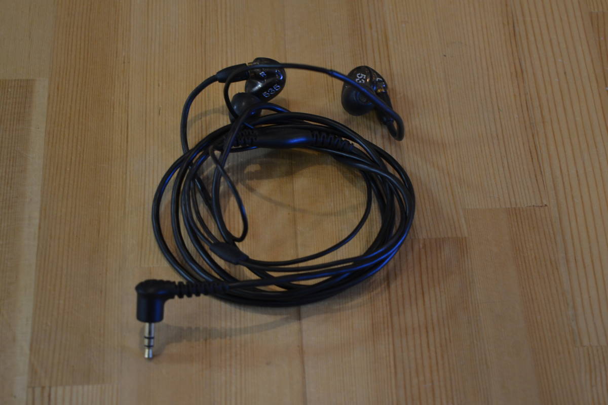 SHURE イヤホン SE535 シュア SE535-CL-A 有線 : 高遮音性イヤホン