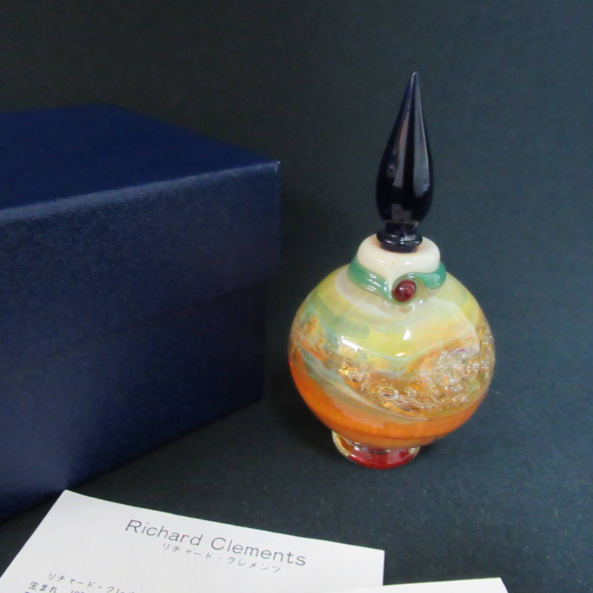 Art glass by Richard Clements, Australia, late 20th ⁄early 21st H