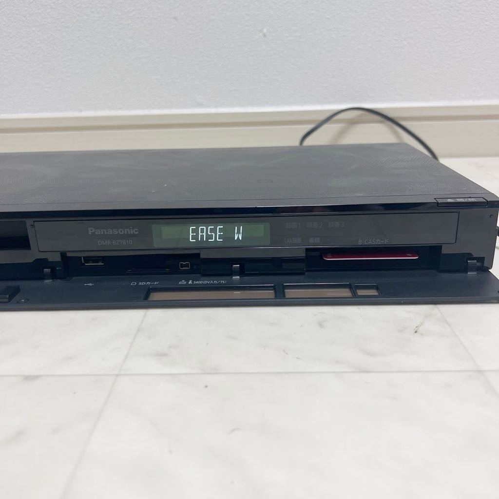 Panasonic ブルーレイディスクレコーダー DMR-BZT810 通電確認のみ DMR