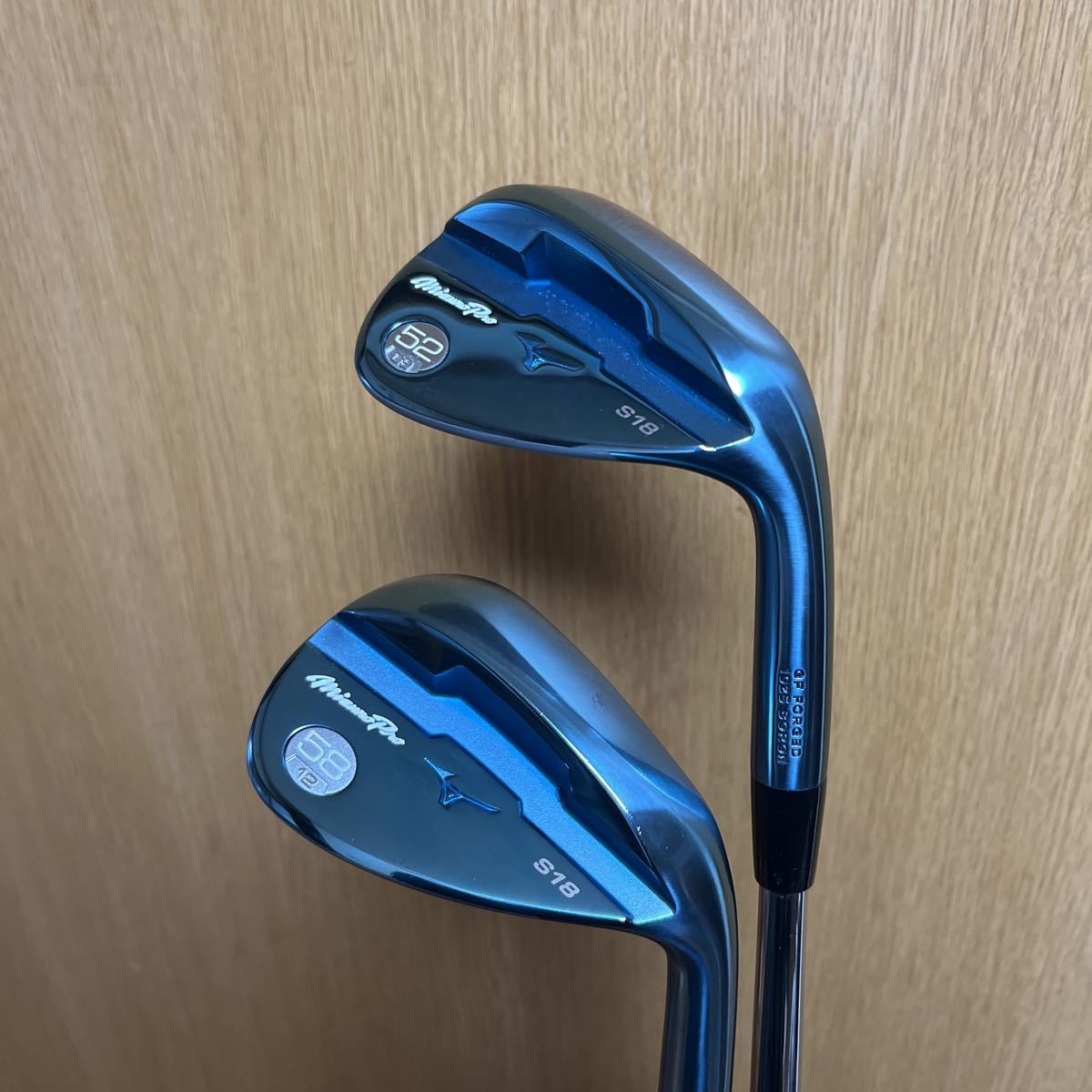 Mizuno Pro S18 ウェッジ 52度 58度 2本セット ブルー ミズノプロ S18 ウェッジ IPブルー仕上げ 2本セット S18 ウェッジ