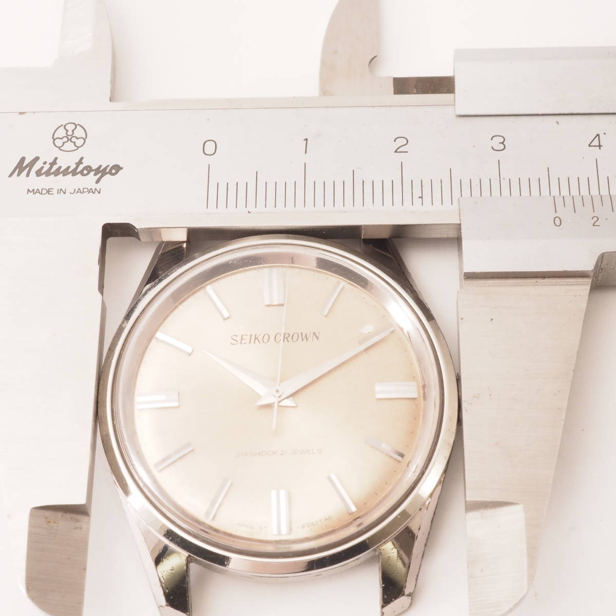 セイコー クラウン 57-8010 STP SEIKO CROWN DIASHOCK 21石 手巻き 