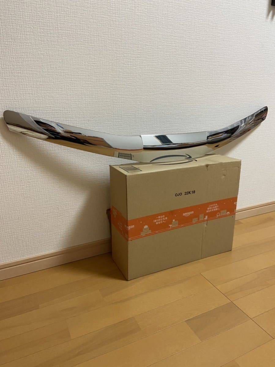 ☆中古 美品☆アルファード 20 前期 純正 ボンネット モール フード