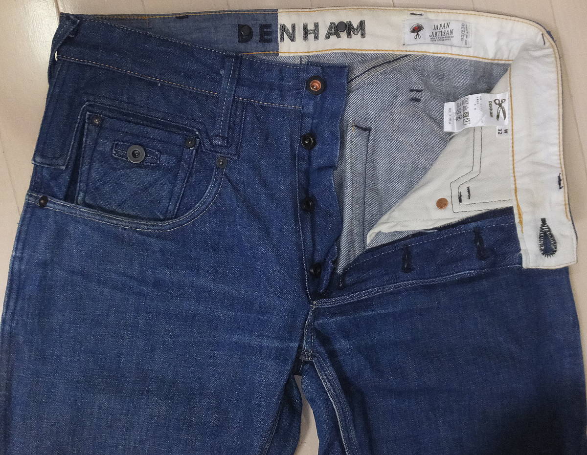 デンハム クロスバック W32 MADE IN JAPAN DENIM DENHAM（デンハム 