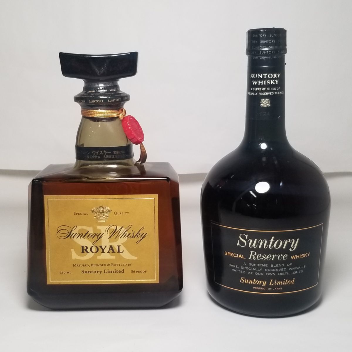 Y136-S24-1988 SUNTORY サントリー ポートピア'81記念ボトル