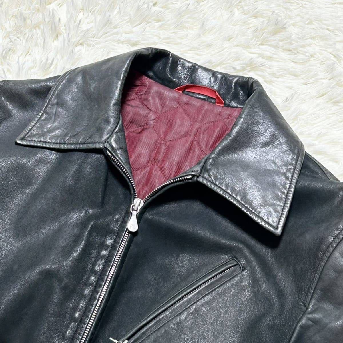 圧巻の高級感！】Paul Smith LONDON ポールスミスロンドン ライダース 
