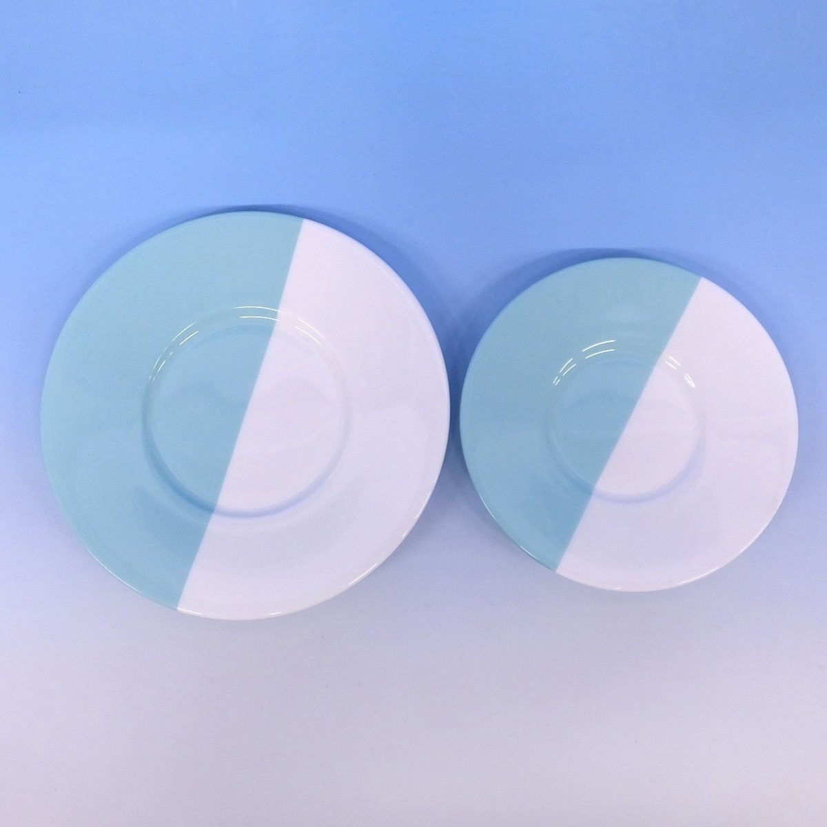 TIFFANY ティファニー カラーブロック カクテルプレート4枚セット 名