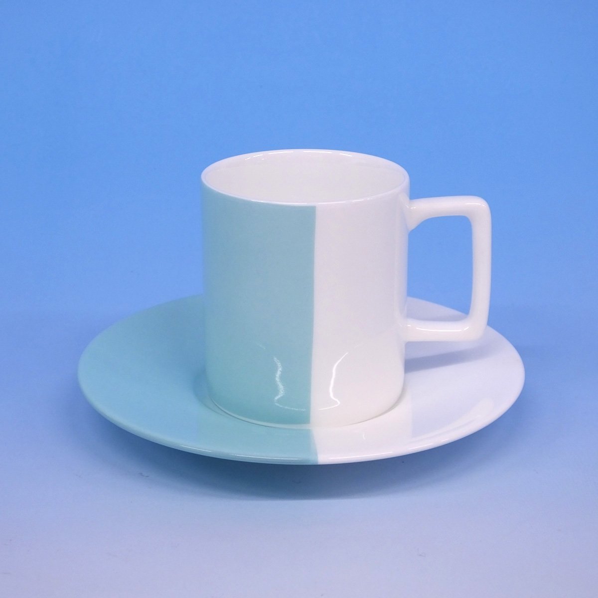 TIFFANY ティファニー カラーブロック カクテルプレート4枚セット 名