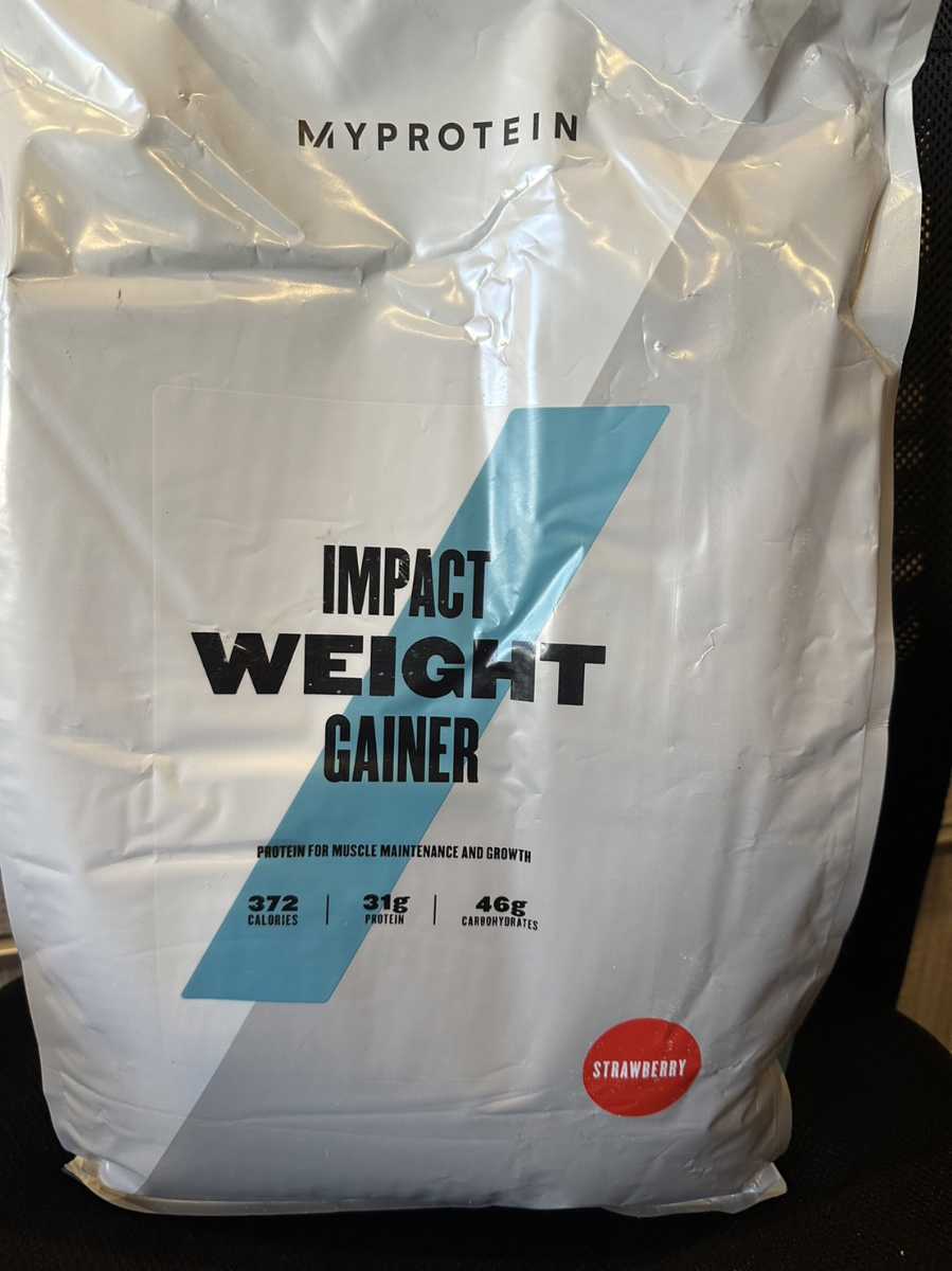 マイプロテイン ウエイトゲイナー ストロベリー 5キロ ② わけあり 筋