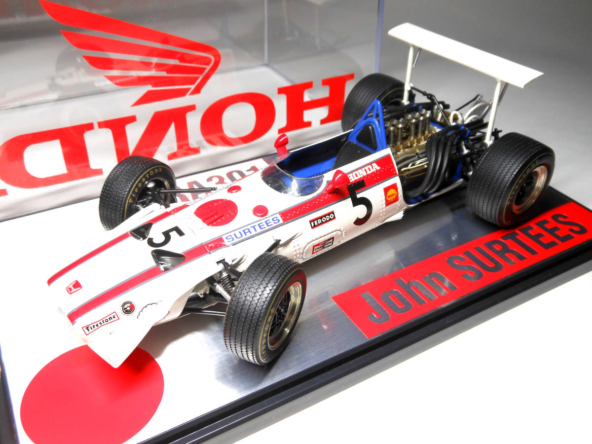 HDC限定 エブロ 1/20 ホンダ F1 RA301 #5 1968 アメリカGP HONDA 1968