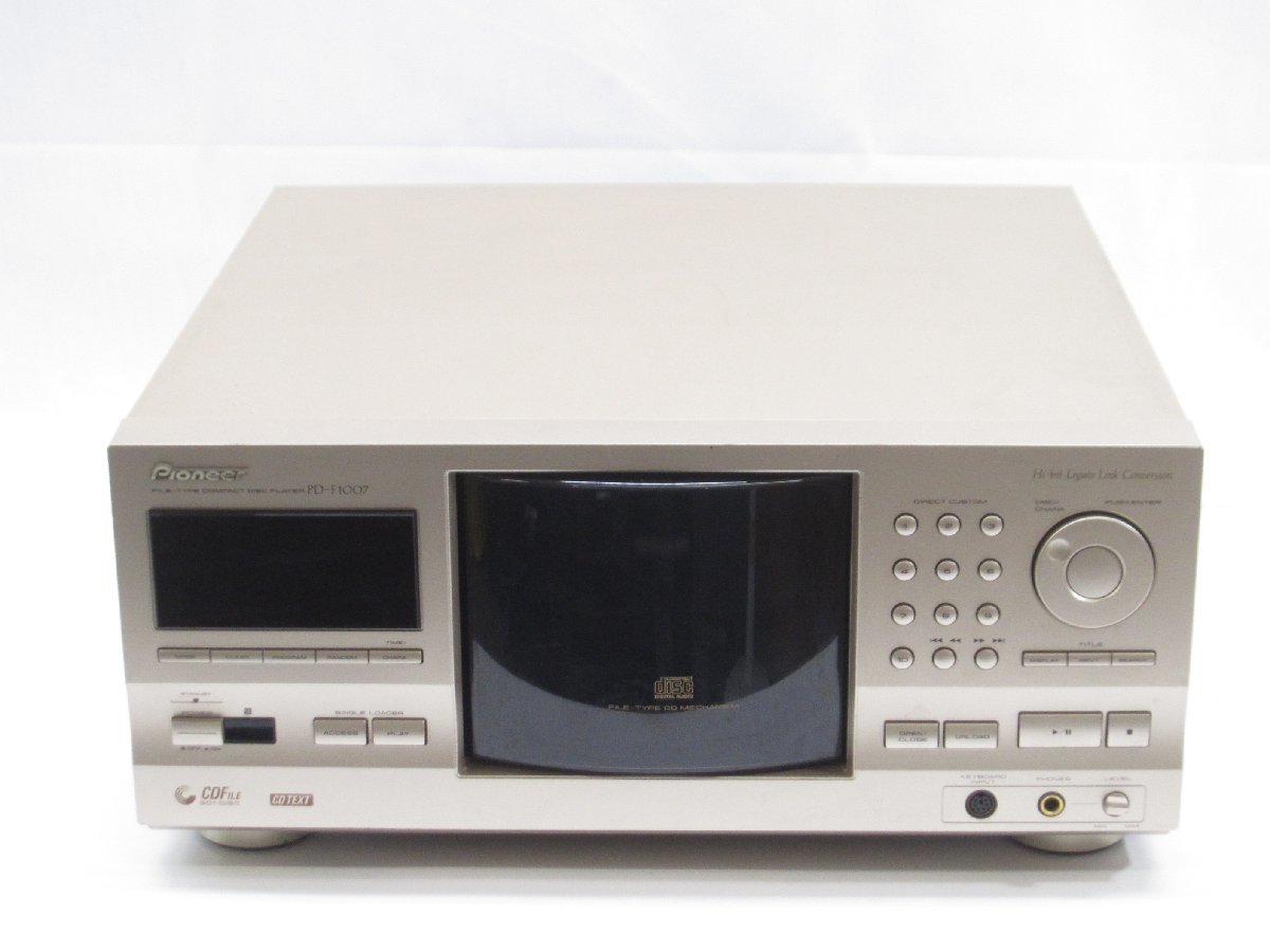 Pioneer パイオニア PD-F1007 301枚ファイルタイプ CDチェンジャー