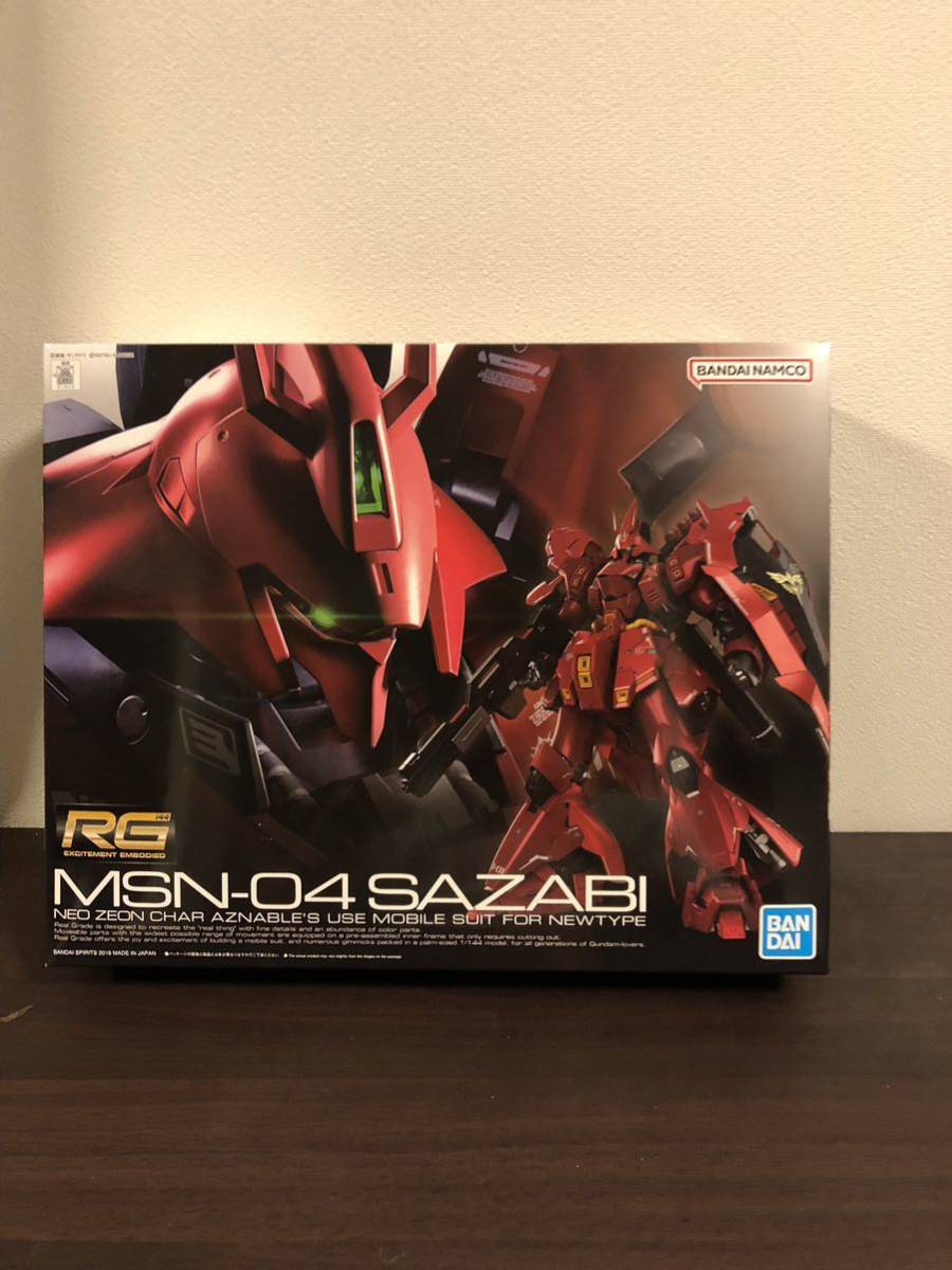 バンダイ RG 1/144 組立済みガンプラ 逆襲のシャア サザビー 塗装完成