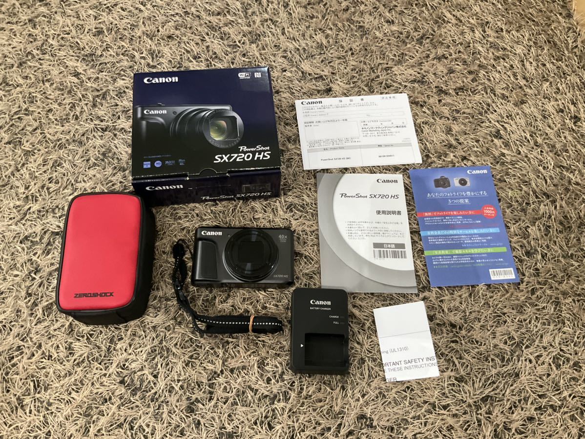 美品 Canon デジタルカメラ コンデジ SX720HS 美品！Canon キャノン